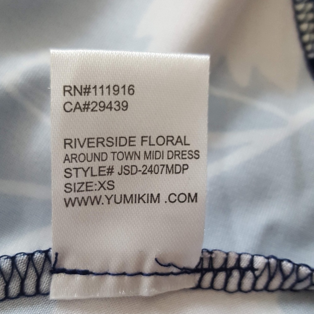 NWOT YUMI KIM Riverside Floral Around Town Dress - Picture 8 of 8